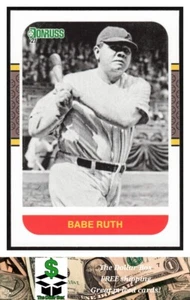2021 Donruss #228b Babe Ruth - New York Yankees - Picture 1 of 2