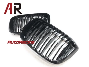 For 2018+ BMW G01 X3 G02 X4 M Look Glossy Black Front Mesh Grill - Picture 1 of 2