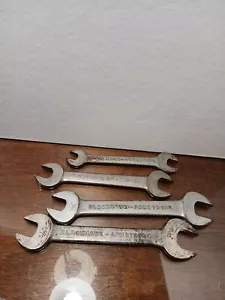Lot Of 4 Vint Blackhawk Armstrong Open End Wrench's. 1728 , 1028- S, 1027, 1023 - Picture 1 of 17