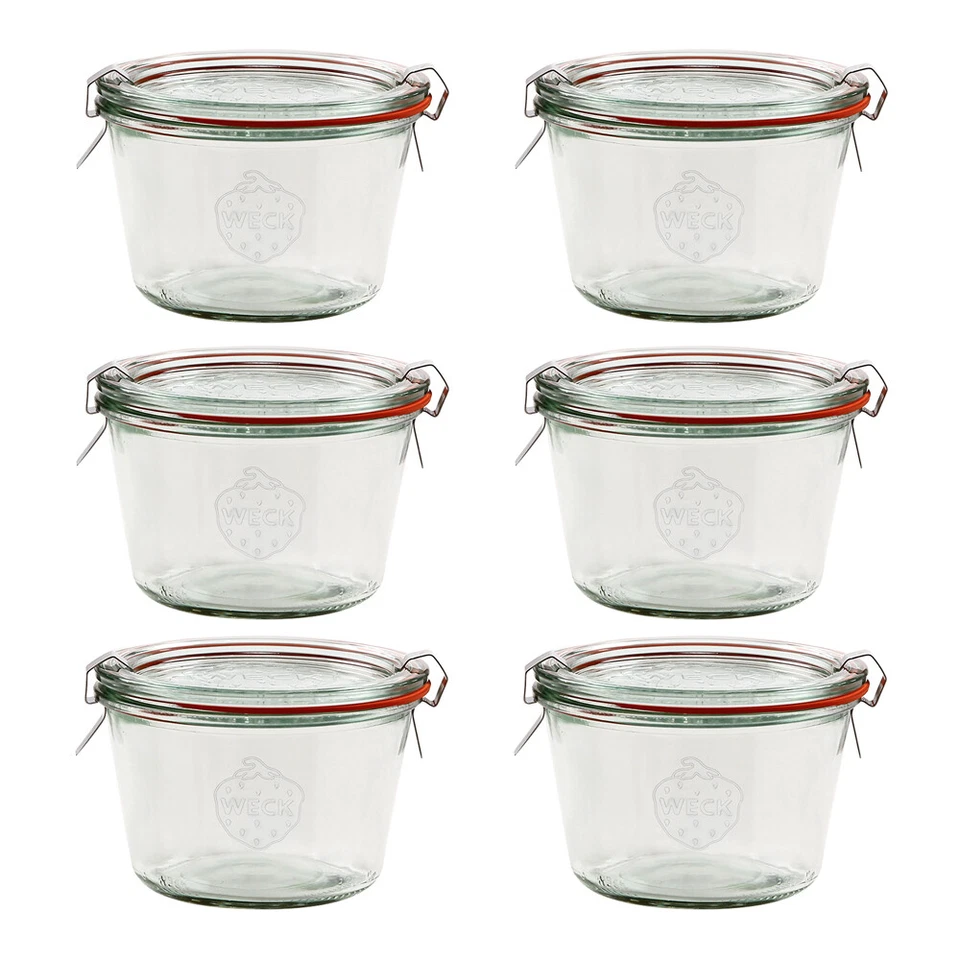 WECK 370ml Sturzglas - 6 Stück