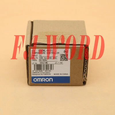 NEW IN BOX Omron Temperature Controller E5CWL-R1TC 100-240VAC 1 year warranty - Image 1 of 4