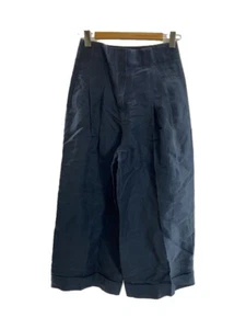 Celine Phoebe Philo Wide Leg Linen Pants Navy 38 - Picture 1 of 6