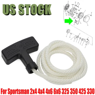 Ручка стартера с отдачей для Polaris Ranger Sportsman Scrambler 3083659 - Изображение 1 из 4