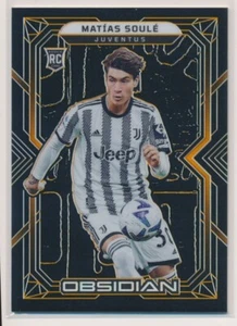 2022-23 Panini Obsidian MATIAS SOULE 14/40 Orange Rookie RC #156 Juventus Roma - Picture 1 of 2