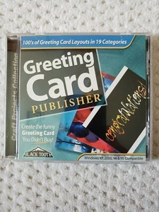 Grußkartenverlag Software CD von Black Tooth, Anpassen Erstellen Sie Ihre Karten - Bild 1 von 3