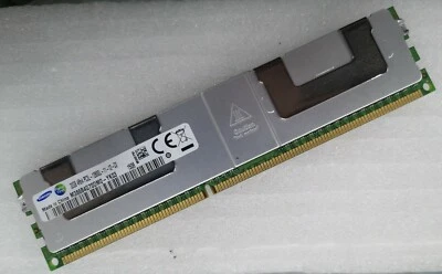 SAMSUNG 32GB DDR3 1600 4Rx4 PC3L-12800L M386B4G70DM0-YK03 240p Server LRDIMM RAM - Image 1 of 4