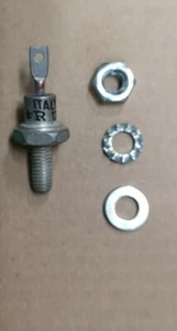 Diodo a vite Stud version diode 12FR120 12A 1200V Anodo sulla vite Anode to stud - Foto 1 di 2