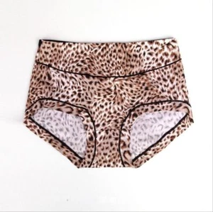 4PCS Women Cotton Briefs Panties Breathable leopard Stretchy Underwear Underpant - Picture 1 of 5