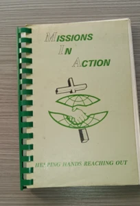 Vintage spiral cookbook. Missions in Action. - Picture 1 of 9