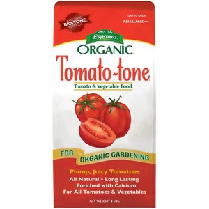 Espoma Organic Tomato-tone 3-4-6with 8% Calcium, Plant Food Fertilizer, 4lb - Picture 1 of 6