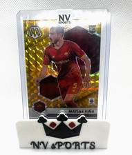 2021-22 Panini Mosaic Soccer Serie A  Matias Vina Gold 09/10 SSP Roma