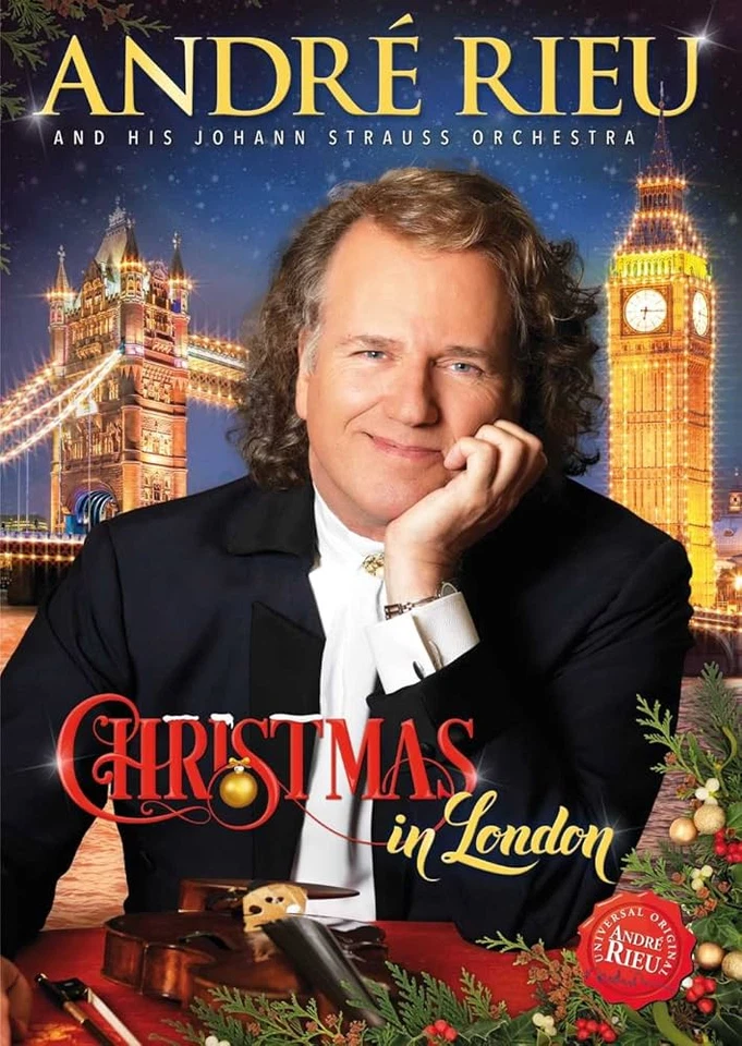 André Rieu Christmas in London DVD 2016 All Regions NTSC Brand New Sealed - Image 1 of 1