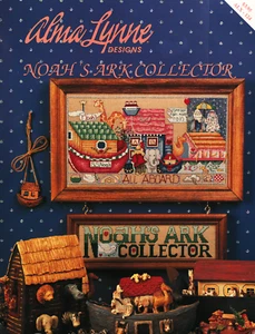 Alma Lynne "NOAH'S ARK COLLECTOR" Animals Cross Stitch Pattern Leaflet ALX-124 - Picture 1 of 1