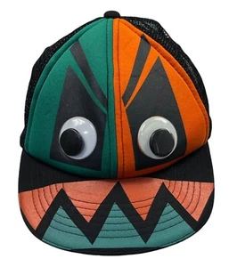RUSTY Cap Hat Youth Monster Google Eyes Adjustable Snapback Mesh Trucker OSFA - Bild 1 von 11