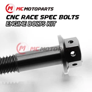 22 CNC Engine Stator Crankcase Cover Bolts For Honda CB1000R 2008-2017 - Picture 1 of 13