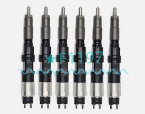 Brand New in hand 6 PCS 095000-5190 RE518723 Fuel Injector For John Deere - Picture 1 of 7