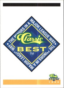 1993 Augusta Pirates Classic/Best #29 Title Card