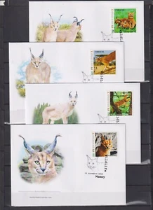 F1850 - Niger  2012 -FDC - Animals/ Tiere /Caracal - World of Wildlife - WWF/WNF - Picture 1 of 1