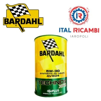 5 Litri Bardhal Technos XFS AV504 5W30 Acea C3 Olio Motore Auto VW 504.00 507.00 - Immagine 1 di 4