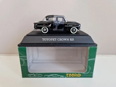 Ebbro 1/43 Toyopet Crown RS - Nero - 1955 - 43096 - Immagine 1 di 4