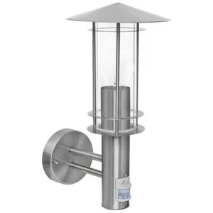 Außenleuchte Außenwandleuchte Bewegungsmelder Edelstahl IP44 E27 max. 60W EGLO - Bild 1 von 1