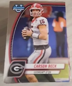 2024 Bowman University Chrome Football Cards #1-200 *YOU PICK* Complete Your Set - Picture 1 of 1