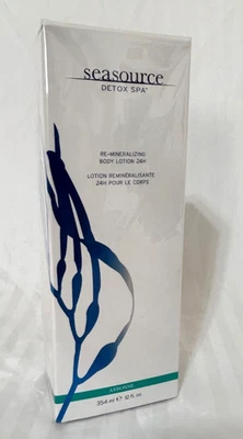 Arbonne Seasource Detox Spa Re-Mineralizing Body Lotion 24H 12 Oz New Sealed Pkg - Image 1 of 4