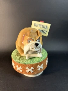 Bulldog Music Box -Don’t Fence Me In - San Francisco Music Box Co. -working - Picture 1 of 17