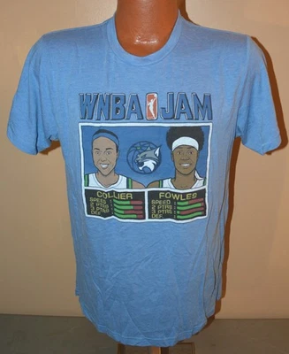 T-shirt - WNBA JAM - size Medium - Napheesa Collier and Sylvia Fowles - Image 1 of 2