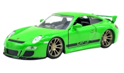 JADA TOYS - PORSCHE 911 GT3 RS verde FAST and FURIOUS - 1/32 - JAD35693 - Immagine 1 di 3