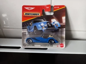 Matchbox 2025 Car Morgan Plus Four in blue 81/125 - Picture 1 of 1
