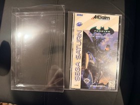 Batman Forever: Sega Saturn, 1996 100% CIB Complete w/ Man & Reg card  NM!!!