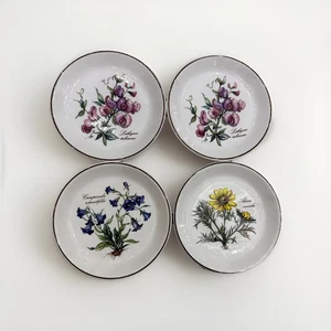 Option Of 4 Villeroy & Boch Botanica Porcelain Wine Bottle Coaster Small Plates - Picture 1 of 12