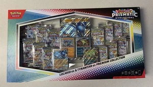 Pokemon Lucario Ex Tyranitar Ex Premium Collection Prismatic Evolution In ✋ - Bild 1 von 2