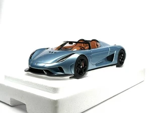 1/18 Autoart Koenigsegg Regera Metallic blue Hypercar Diecast model car boxed - Picture 1 of 12