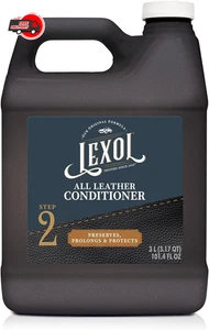Lexol Balsamo Profondo All Leather 101,4 Fl Oz Protegge Nutre e Ripristina - Foto 1 di 6