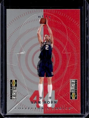 1997-98 Upper Deck Collector's Choice Keith Van Horn NBA Miniatures #M17 Nets - Image 1 of 2