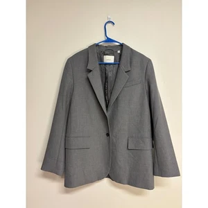 Women's Aritzia Grey Wilfred Blazer, Women's Size Large - Picture 1 of 5