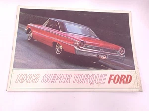 Ford Super Torque 1963 folleto de ventas Galaxie 500 XL convertible sedán rural - Imagen 1 de 10