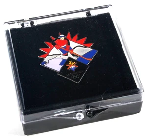 2002 SALT LAKE WINTER OLYMPIC GAMES HOCKEY LIMITED EDITION PIN NEUWERTIG! - Bild 1 von 3