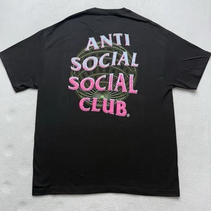 DS Members only Anti Social Social Club ASSC Technologies Inc 2001 schwarz XL - Bild 1 von 7
