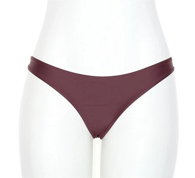 Купальный костюм MIKOH баклажан зума бикини низ женский размер средний - Изображение 1 из 2