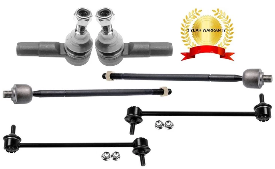 FORD TOURNEO TIE ROD END + RACK END & DROP LINK / SWAY FRONT 07-14 3YR-WARRANTY - Image 1 of 1