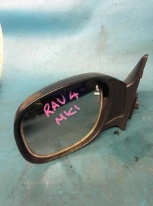 TOYOTA RAV4 MK1 NS PASSENGER SIDE DOOR WING MIRROR BLACK - Picture 1 of 2