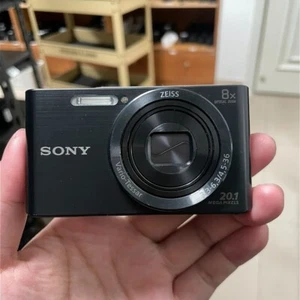 Sony Cyber-Shot DSC-W830 Digital Camera 20.1MP 8x Optical Zoom Auto Focus Black - Picture 1 of 7