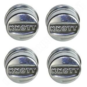 4x Knott Fettkappe Achskappe Abdeckkappe Staubkappe Nabenkappe Ø 52 mm