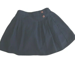 Children’s Place Girls Size 4 4T Navy Blue School Uniform Skirt Elastic Waist - Picture 1 of 5