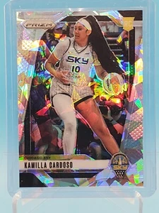 2024 Panini Prizm WNBA - #93 Kamilla Cardoso (RC) Cracked Ice Prizm. Sky - Picture 1 of 2