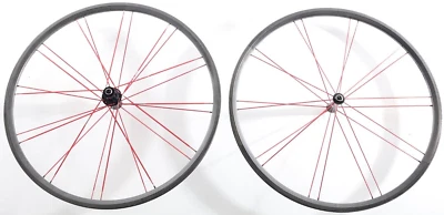 Bontrager Race XXX Lite Carbon Tubular Rim Brake Road Wheelset 10 / 11 speed - Image 1 of 4