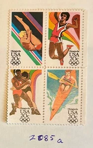 USA 1984. Olympische Sommerspiele Los Angeles. Sc#2085a, 4er Block. MNH - Bild 1 von 1